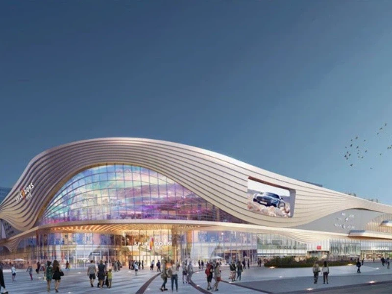 Steel Structure Shopping Mall Construction